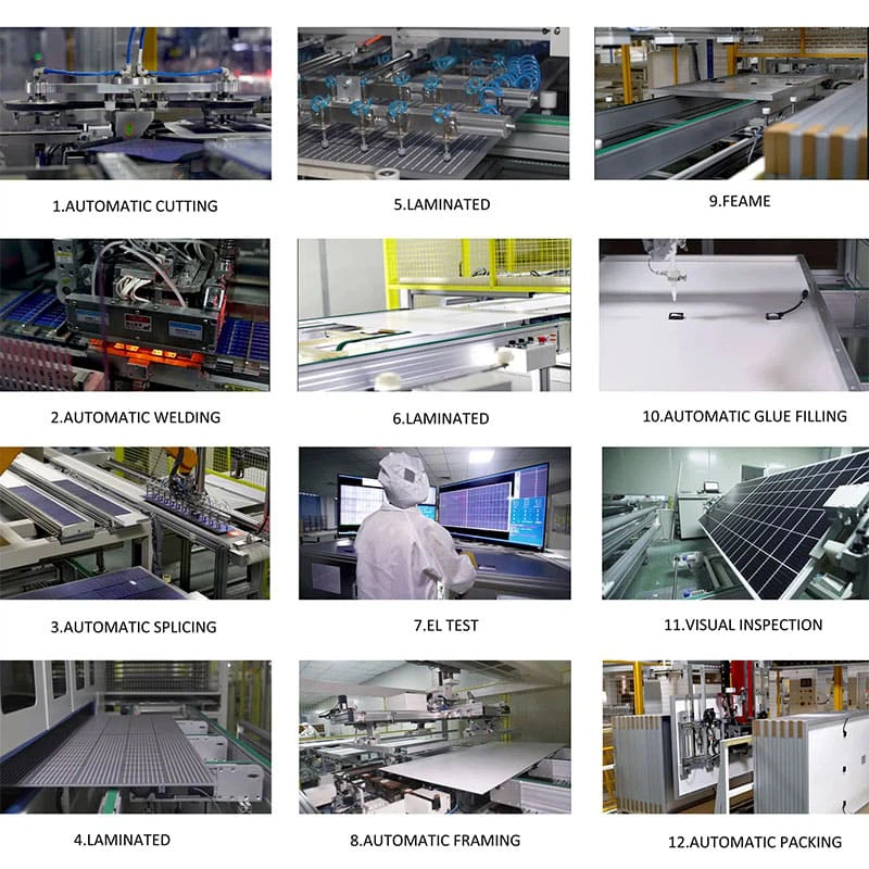 N Type Topcon Solar Cell production N Type Topcon Solar Cell production