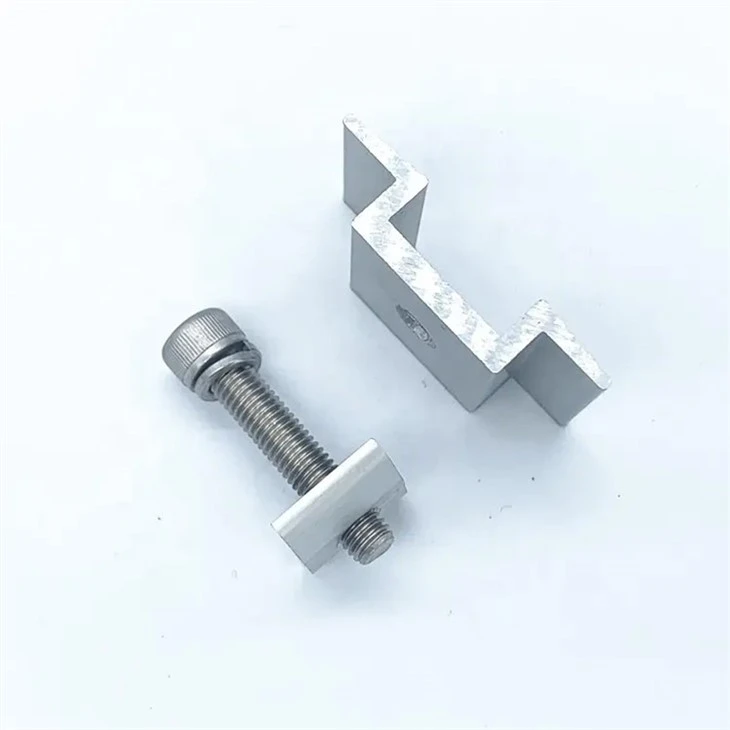Solar panel mid clamps parts