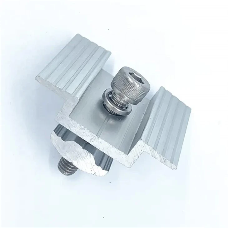 Solar panel mid clamps components