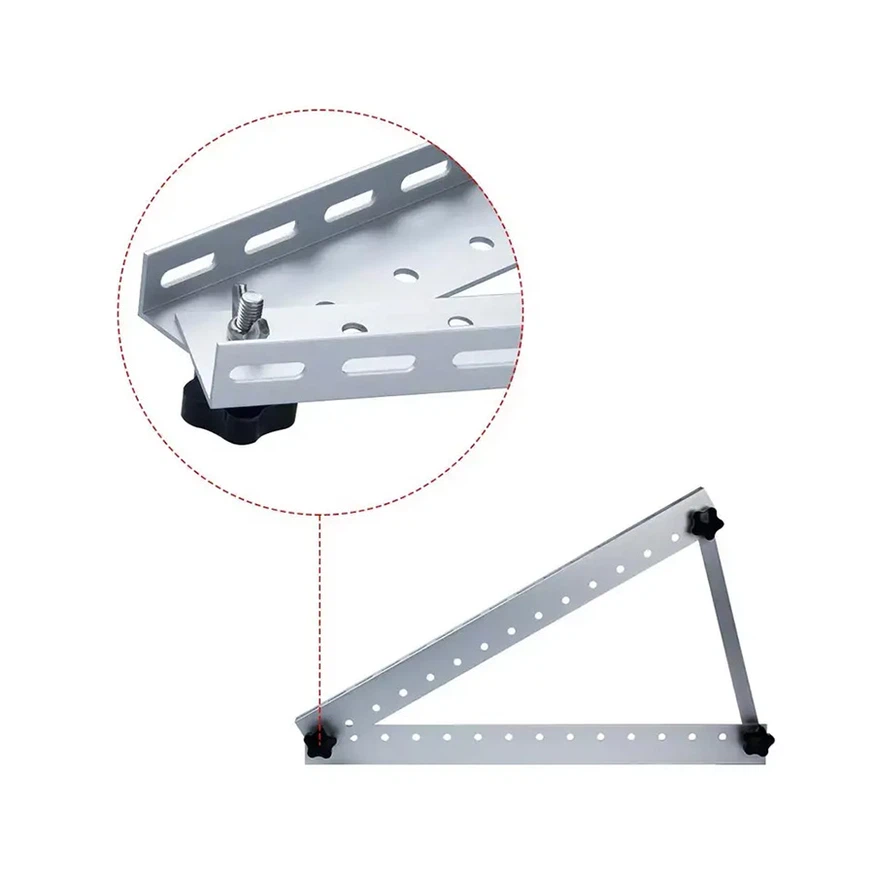 Triangle mounting bracket component Triangle mounting bracket component
